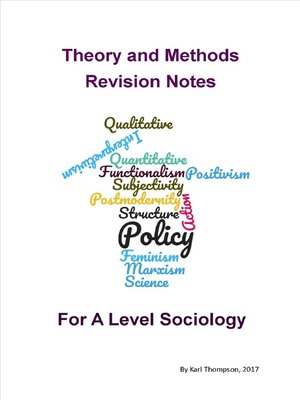 cover image of Theory Revision Notes for a Level Sociology